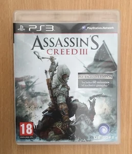 🌟ASSASSIN’S CREED III🌟PLAYSTATION🌟PS3🌟COMPLETE🌟VERY FAST UK🇬🇧POSTAGE🌟 - Picture 1 of 5