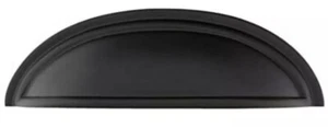 Emtek Tassenschrank ziehen, 3" C-to-C, flach schwarz 86123US19 - Bild 1 von 2