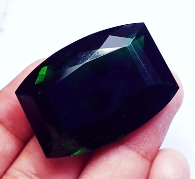 Cushion Shape Amethyst 76.20 Ct Certified Loose Gemstone For Sale - Image 1 of 4