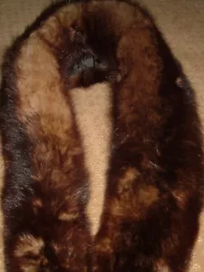 RUSSIAN SABLE BOA TWO SKIN BIFANO'S FURS DALLAS TEXAS - Picture 1 of 8