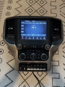 2019 1500 RAM DT 8.4 Uconnect Radio Touchscreen Receiver with Dash Bezel - Picture 1 of 6