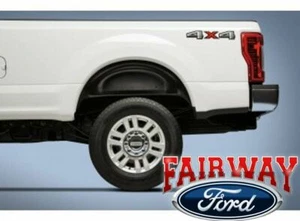 17 thru 22 Super Duty F-250 F-350 OEM Ford Parts Rear Wheel Well Liner Kit PAIR - Picture 1 of 5