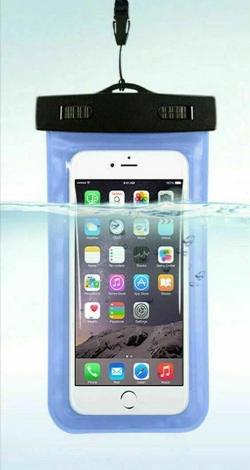 Cover Custodia Impermeabile Per Cellulare Smartphone 5,5 Mare Acqua Subacquea - Immagine 1 di 1