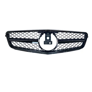Mercedes C Klasse AMG Kühlergrill Style Schwarz Glanz C204 W204 passt 2007 bis 2014 - Bild 1 von 16