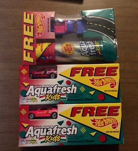 1993 Hot Wheels BYWAYMAN Toyota MR 2 Aquafresh Promo CONSTRUCTION TIRE MIB Mint - Picture 1 of 1