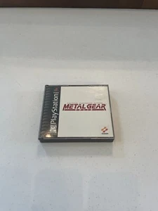 Metal Gear Solid (Sony PlayStation 1, 1999)-CIB-Black Label - Picture 1 of 4