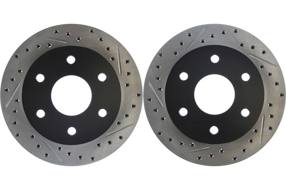 Par de rotores de freno de disco delanteros para Chevrolet K1500 Suburban 1992-1999 (43371) Foto 1 de 4