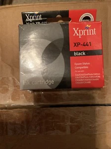 Xprint Xp441 Black Ink Cartridge Compatible To Epson C64 C66 C84 C86 - Picture 1 of 3