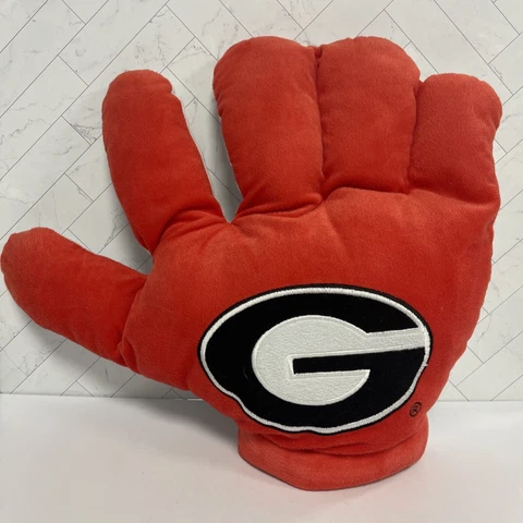 NCAA Univ Of Georgia UGA Champions Bulldogs Dawgs Gameday Plush Hand Cover Glove Cover