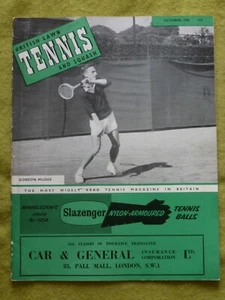 BRITISH LAWN TENNIS AND SQUASH / 1954 OCT / GORDON MUDGE - Bild 1 von 1