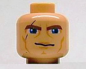 x1 NUEVO Cabezal de Lego ANAKIN Star Wars Minifigura Cabeza con Cicatriz y Ojos Azules Carne Luz - Imagen 1 de 1