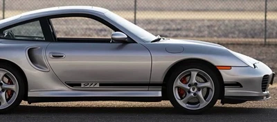 Juego de calcomanías gráficas a rayas laterales personalizadas Porsche 911 1996-2004 996 Carrera Foto 1 de 4