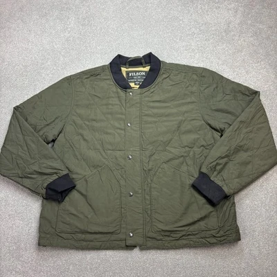 CC Filson Jacket Adult 2XL XXL Green USA Outdoors Primaloft Insulated Men* - Image 1 of 4