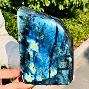 4.91LB Natural Labradorite Quartz Crystal Freeform Mineral Specimen Healing - Picture 1 of 10