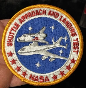 VINTAGE NASA ROCKWELL SHUTTLE ENTERPRISE APPROACH AND LANDING TEST ALT PATCH - Picture 1 of 4