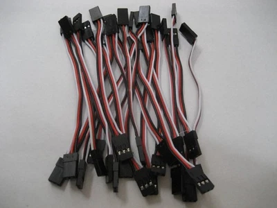 Futaba Color ConnectiCord Set of 20 Unused RC Receiver Cables Free Shipping Japa - Image 1 of 2