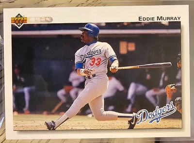 Upper Deck Eddie Murray #265 Dodgers 1992 Foto 1 de 2