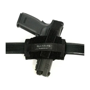 Blackhawk Flat Belt Holster For Small/Medium Revolvers Ambidextrous - 40FB02BK - Picture 1 of 1