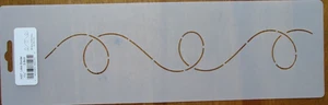 Stencil Quilting Loop Border quilt QC 1 1/2" 3.8cm template stitch sew NS7 - Picture 1 of 1
