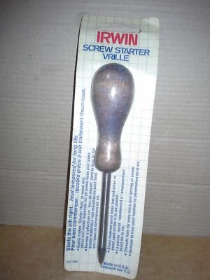 Vintage. Irwin Screw starter No. 900 Made in USA. NOS - Image 1 of 4