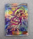Lillie's Full Force 230/236 Cosmic Eclipse Ultra seltene Trainer Kunst Pokemon TCG NM