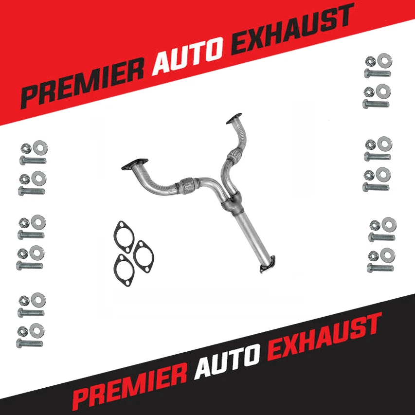  Se adapta a: Infiniti 2003-2010 G35 G35X G37 FX35 FX45 tubo de escape en Y/tubo flexible Foto 1 de 1