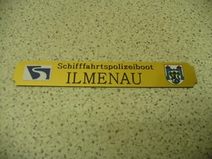 Kleines Namensschild für Modellständer  -  Ilmenau - Bild 1 von 1