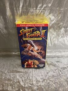 Street Fighter II The Animated Movie VHS
