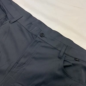 Travis Mathew Men Solid Grey Polyester Five Pocket Pants 42 NWoT - Picture 1 of 10
