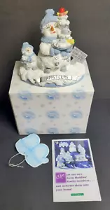 NUEVA 1998 SNOWVILLE Encore's Snow Buddies Estatuilla de The Encore Group #94449 - Imagen 1 de 16