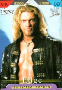 2006 Konami Insider Topps WWE Restricted Access Card Game Edge - Picture 1 of 1