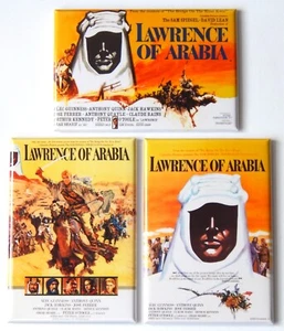 Lawrence d'Arabia FRIDGE MAGNET set poster film - Foto 1 di 3