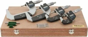 Mitutoyo 0 to 4" Range, 0.001mm Resolution, IP65, 4 Piece Electronic Outside ... - Picture 1 of 1