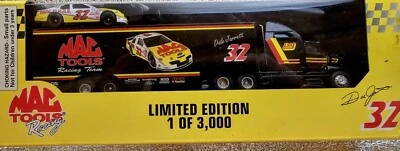 Dale Jarrett #32 Mac Tools 1/64 Diecast Transporter with car 1995 - 1 of 3,000! - Image 1 of 4