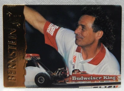 KENNY BERNSTEIN BUDWEISER/QUAKER STATE TOP FUEL DRAGSTER NHRA TRADING CARD #30 - Image 1 of 2