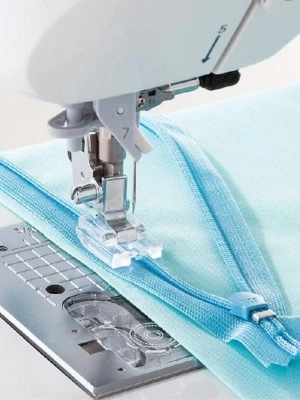 Concealed Invisible Zipper Presser Foot Attachment for Singer Sewing Machine - Image 1 of 2