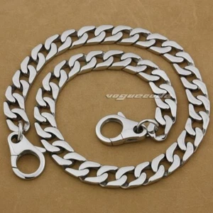 Mens Wallet Chain Stainless Steel KeyChain Punk Accessories 5C015WCC 14"~36" BZ - Picture 1 of 19