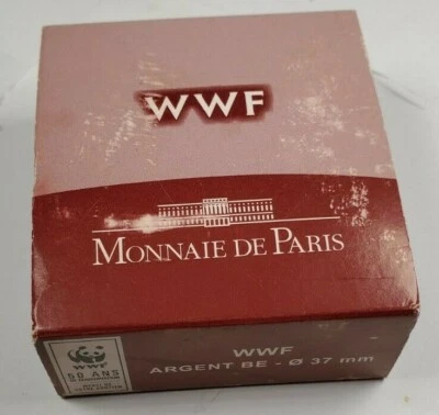 Moneda de plata de prueba WWF 2011 - The Audouin's Gull con certificado de autenticidad Foto 1 de 4