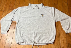 Mickey, INC Terry Cloth Sweatshirt Cowlneck  Made in USA - Picture 1 of 7