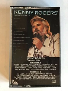 Kenny Rogers Greatest Hits Cassette Tape 1980 Liberty Records 4LOO 1072 - Bild 1 von 4