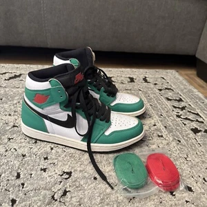 Size 8.5 - Air Jordan 1 Retro OG High Lucky Green W - Picture 1 of 7
