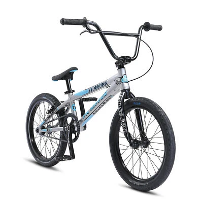 BMX Bike 20" SE Bikes PK Ripper Super Elite XL Fahrrad BMX Rad Oldschool silber - Bild 1 von 3