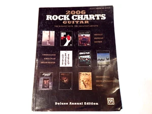 Alfred 2006 Rock Charts Guitar Music Book-Deluxe Annual Edition - Picture 1 of 7