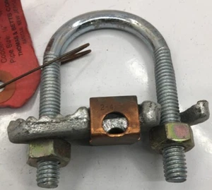 2-TB THOMAS & BETTS NUEVO OTRO TUBO DE AGUA ABRAZADERA DE TIERRA NUEVO OTRO - Imagen 1 de 4