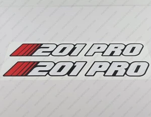 STRATOS BOAT 201 PRO OLDER STYLE DECALS STICKERS Set of 2 18.5" LONG - Picture 1 of 5