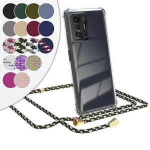 EAZY CASE do Xiaomi 11T / 11T Pro 5G Etui Band Łańcuszek na telefon komórkowy Silikon przezroczysty - Zdjęcie 1 z 26