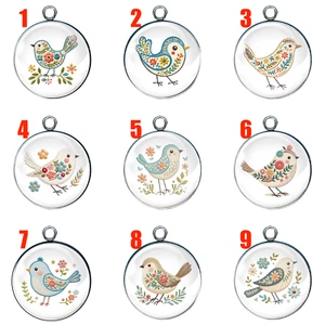 Shabby Chic Easter Bird Charms - Picture 1 of 31
