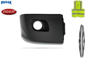 PLASTIC Bumper Corners with Fog Light Hole Right Peterbilt 579 2013-2021 - Bild 1 von 7