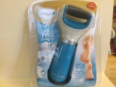 Amope Pedi Perfect Electronic Pedicure Foot File (new, light blue) - Image 1 of 4