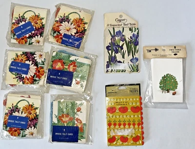 Винтажные запечатанные настольные художественные карточки Bridge Tally Cards 2 & 3 - Изображение 1 из 4